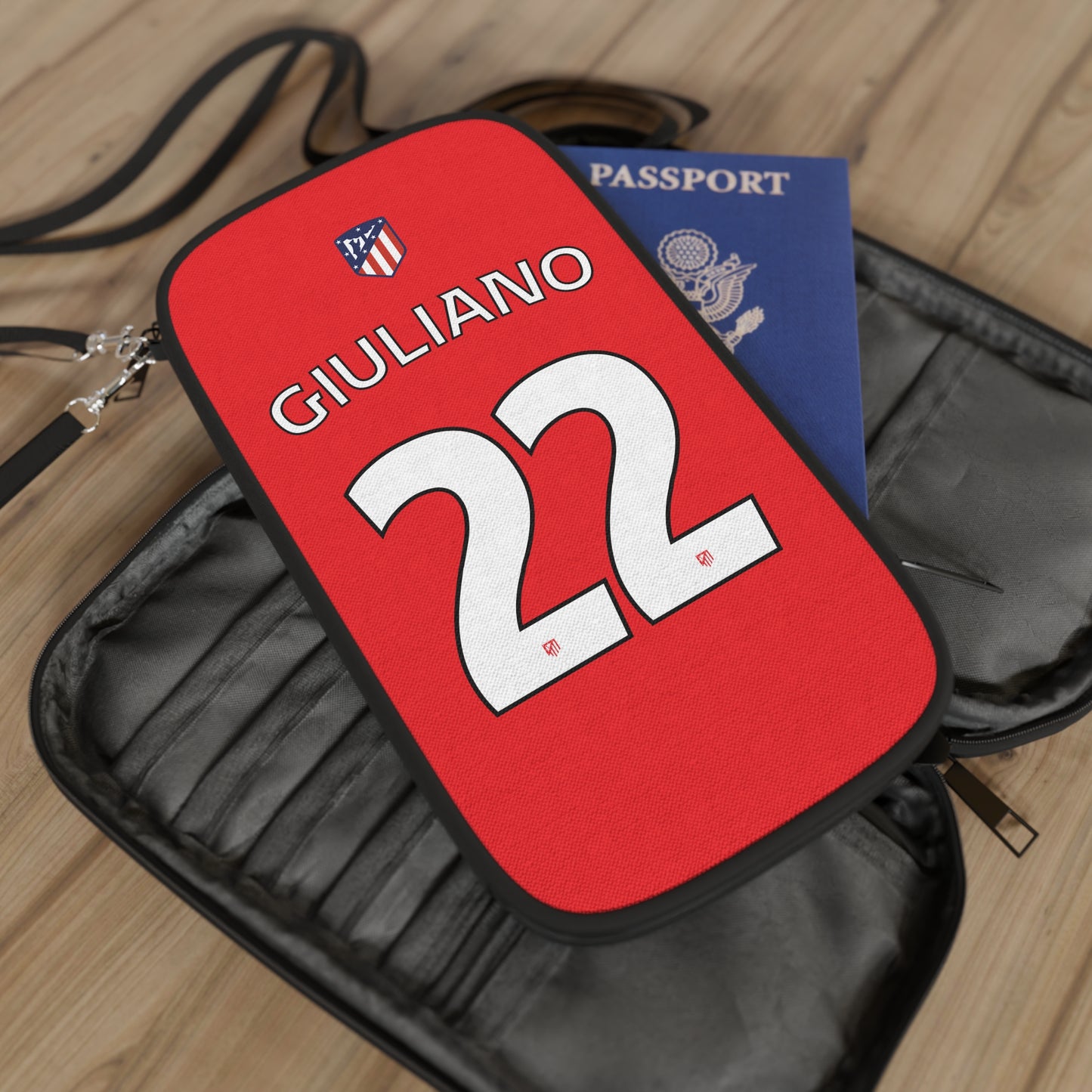 Aleti "G. Simeone" Passport Wallet - Spain Football Club Travel