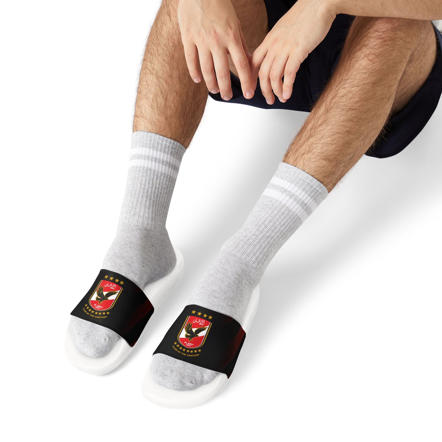 Al-Ahly Men's Removable-Strap Sandals