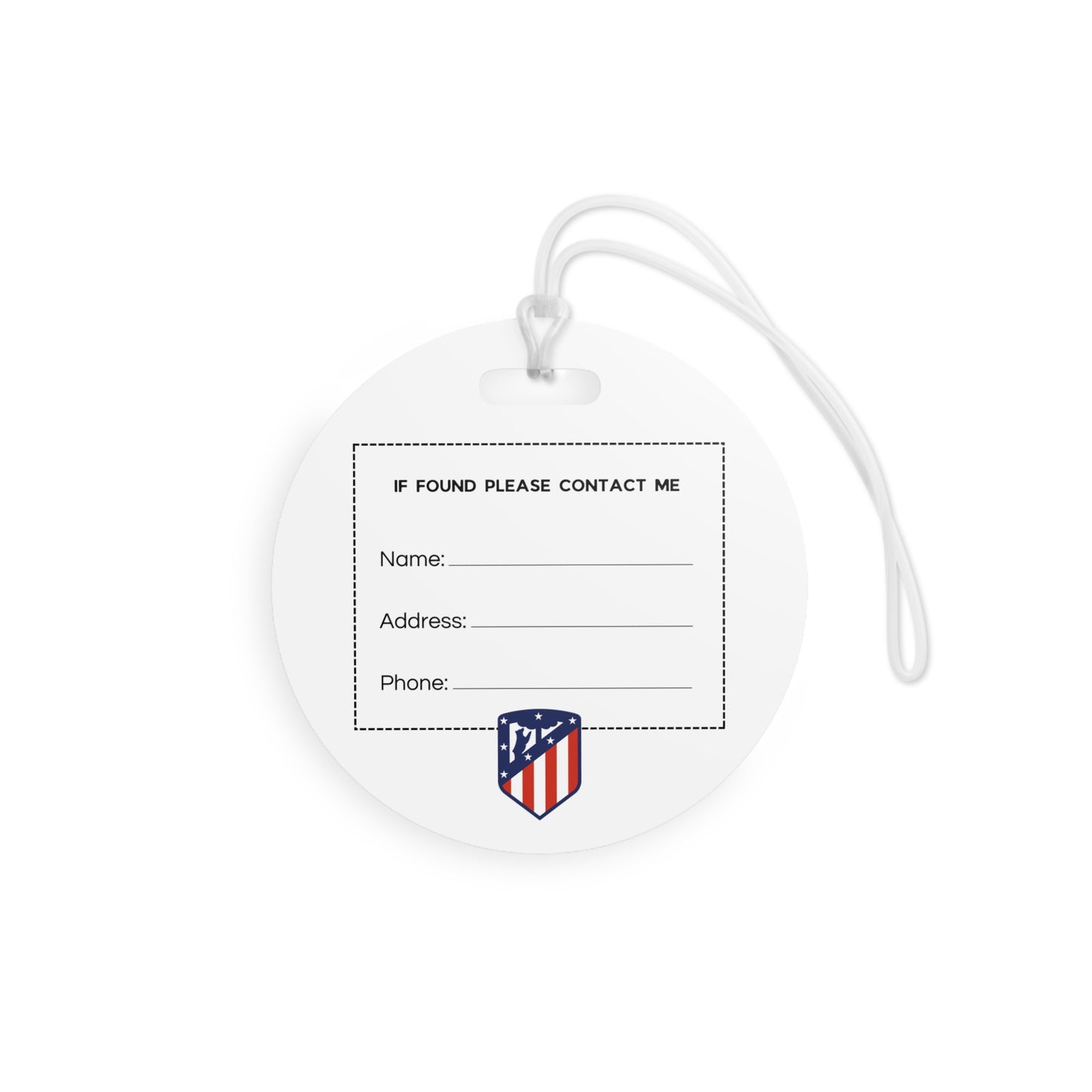 Aleti "Kun Agüero" Luggage tags - Spain Football Club Travel