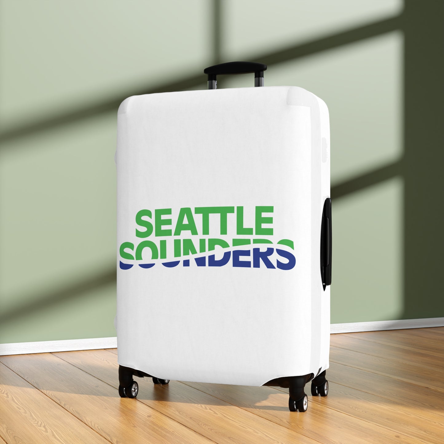 Seattle Sounders Luggage Cover - USA Soccer Club Travel