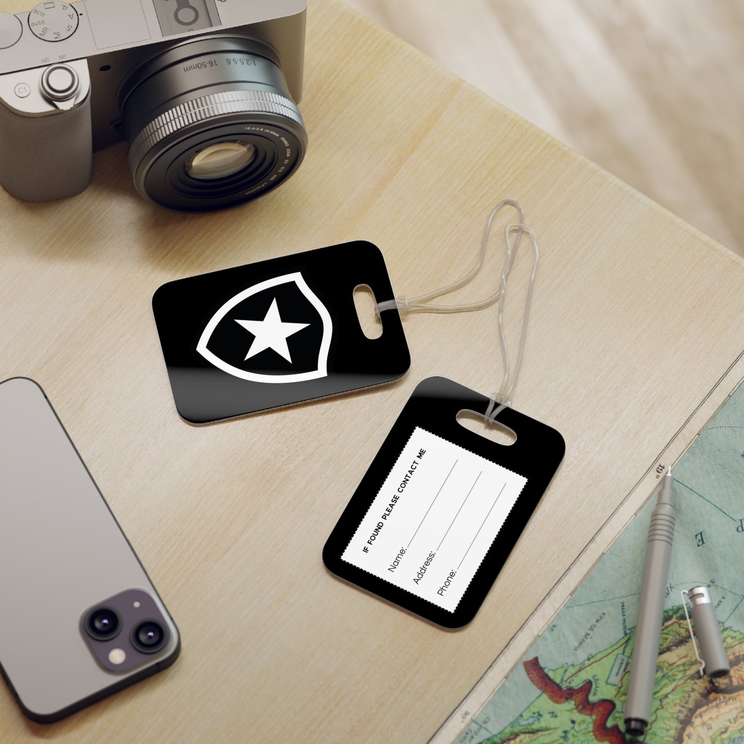 Botafogo Luggage tags - Brasil Football Club Travel