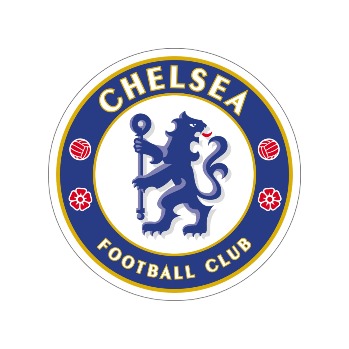 The Blues Stickers - England Football Club