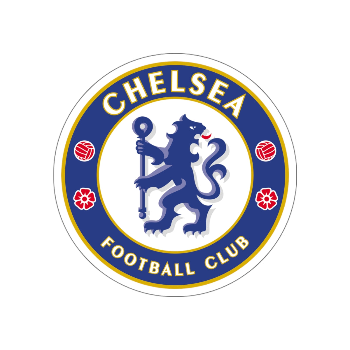 The Blues Stickers - England Football Club