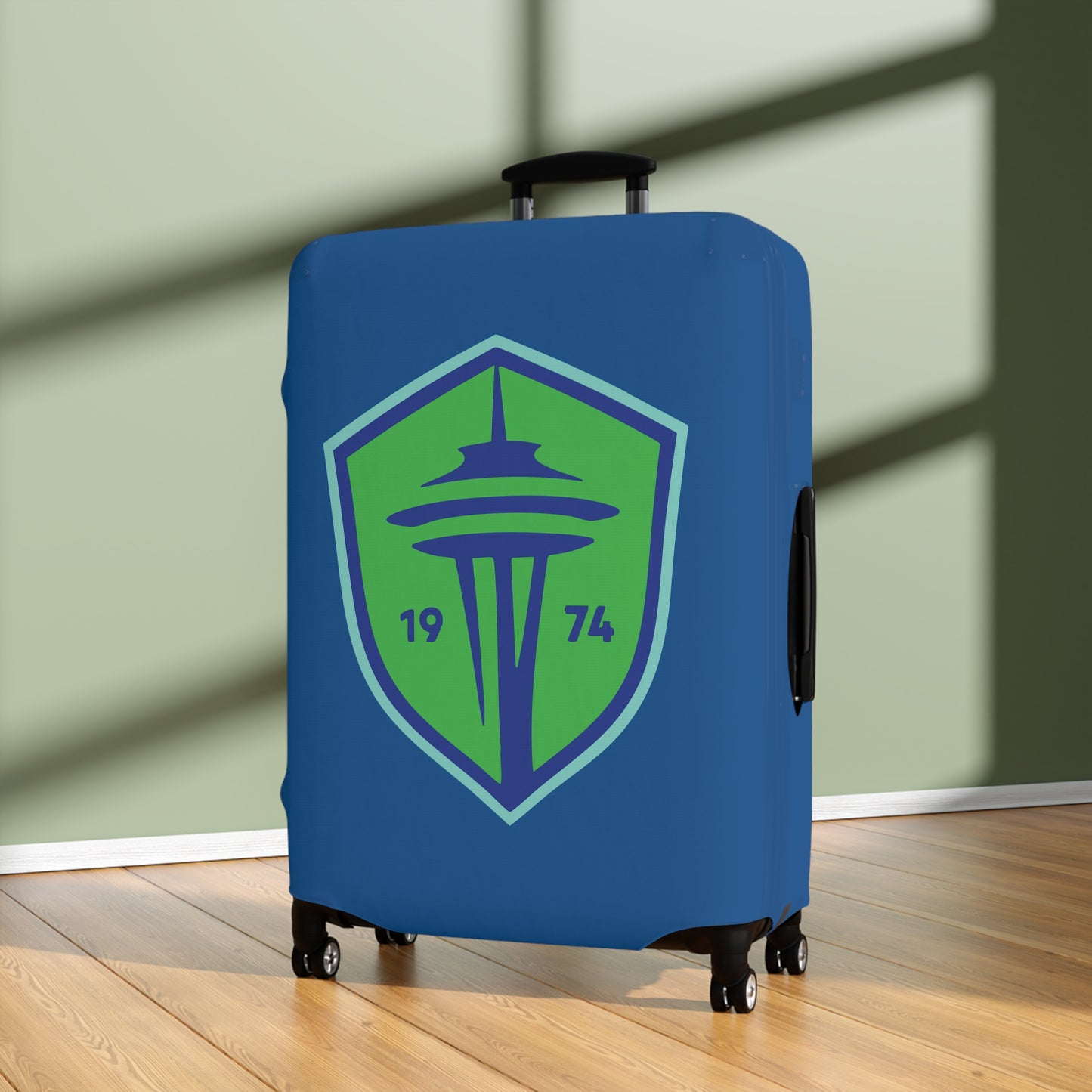 Seattle Sounders Luggage Cover - USA Soccer Club Travel