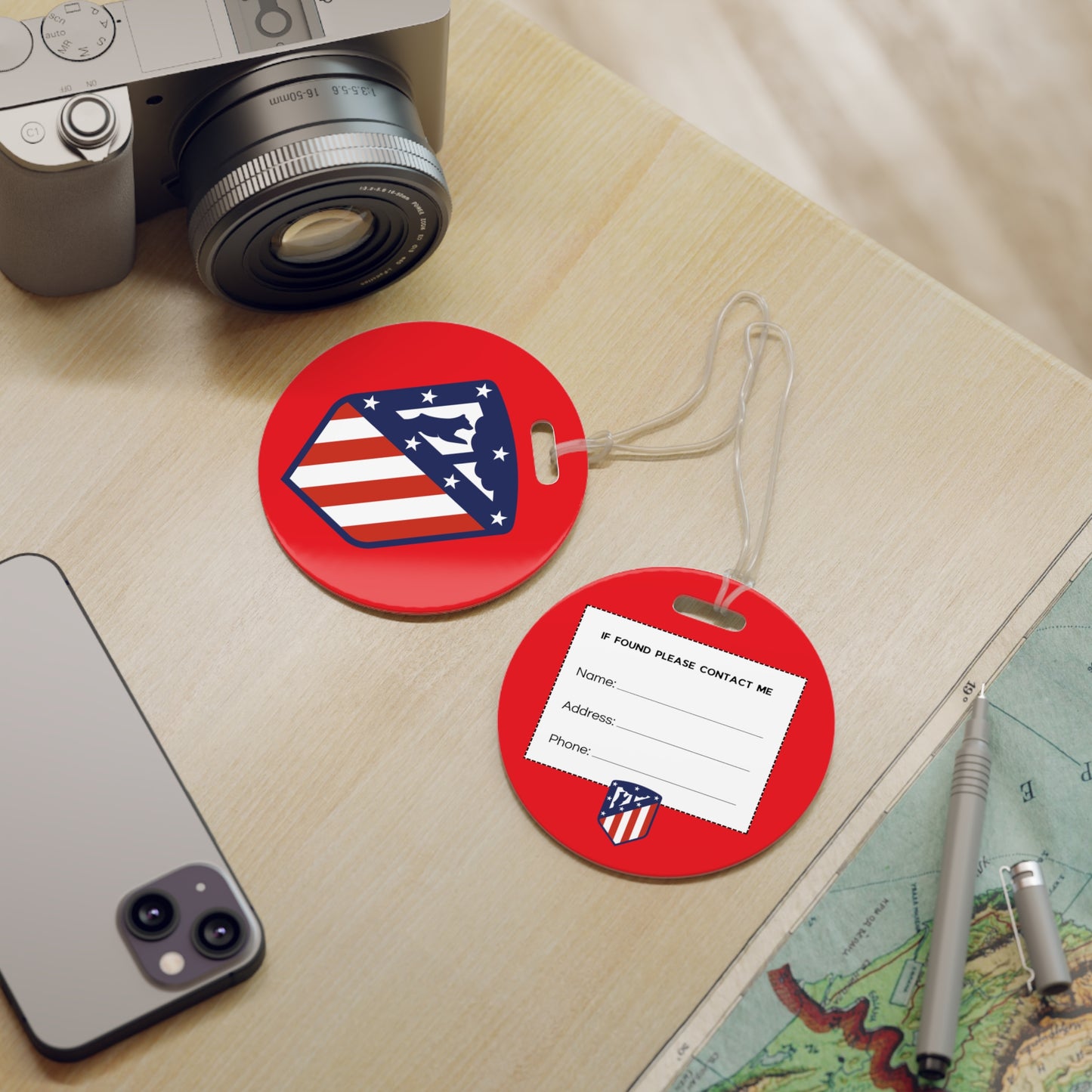 Aleti Luggage tags - Spain Football Club Travel