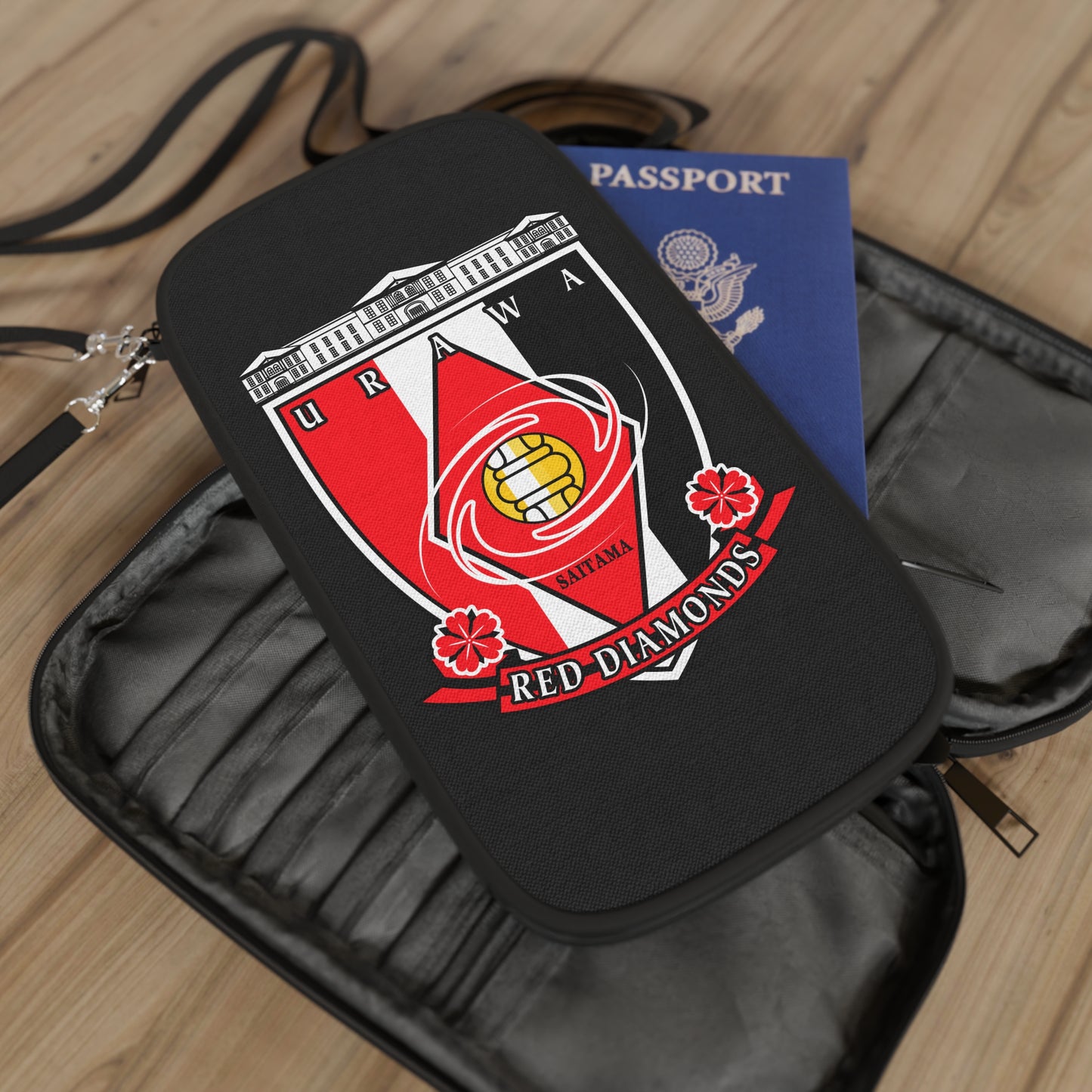 Urawa Red Diamonds Passport Wallet - Japan Football Club Travel