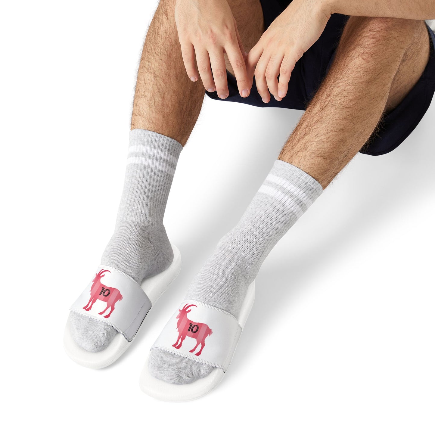 Las Garzas "GOAT" Men's Removable-Strap Sandals