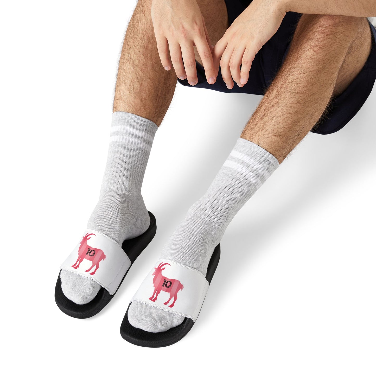 Las Garzas "GOAT" Men's Removable-Strap Sandals