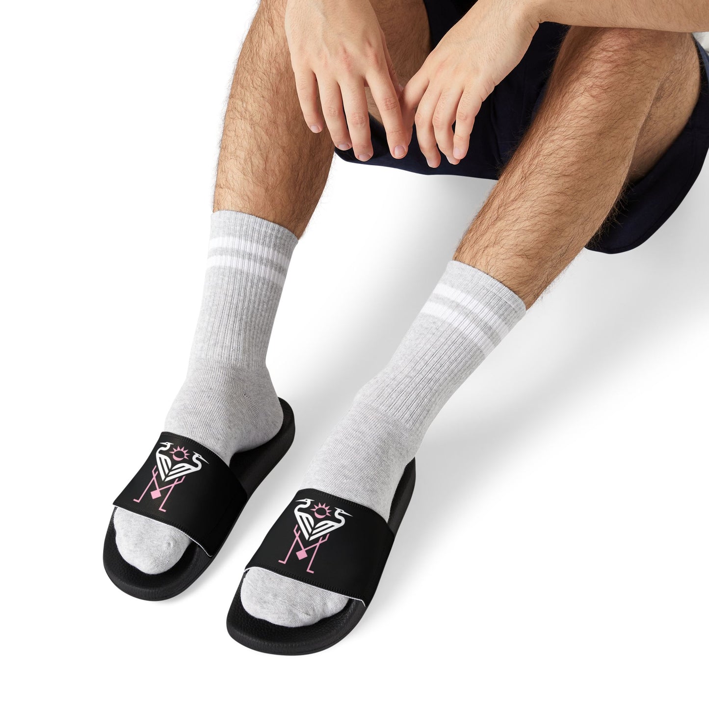 Las Garzas Men's Removable-Strap Sandals