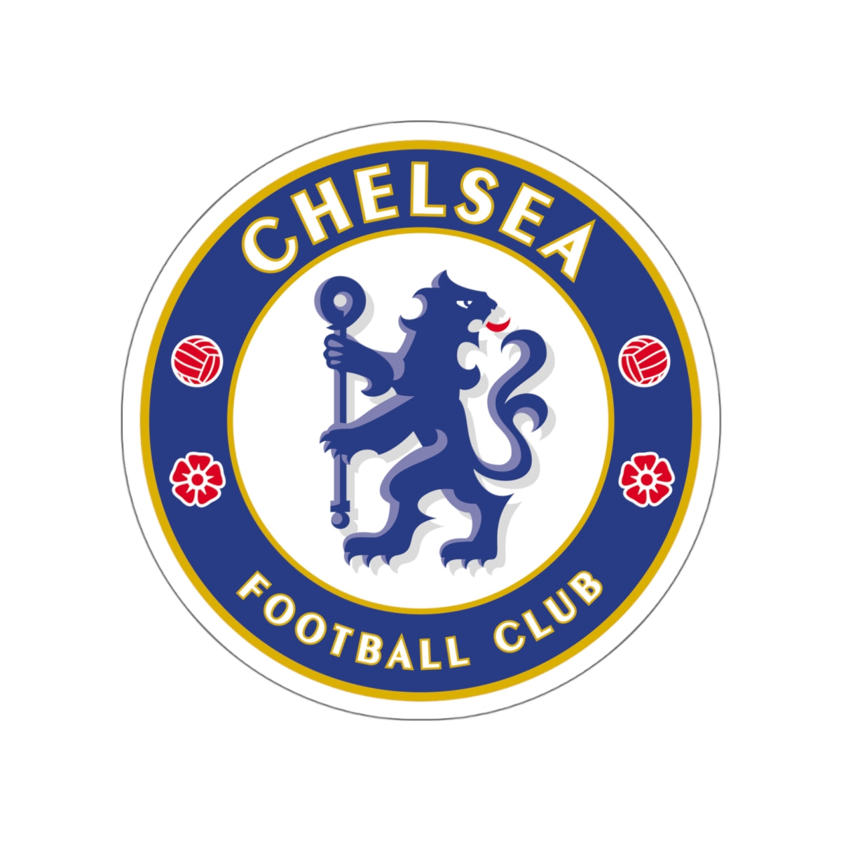 The Blues Stickers - England Football Club