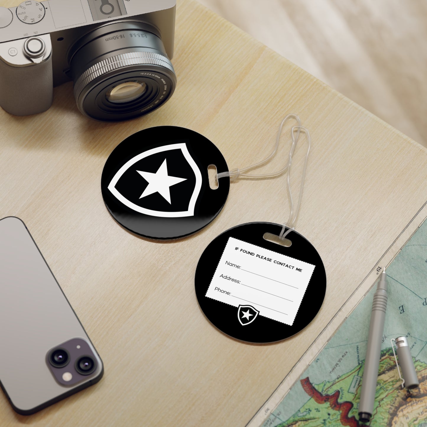 Botafogo Luggage tags - Brasil Football Club Travel