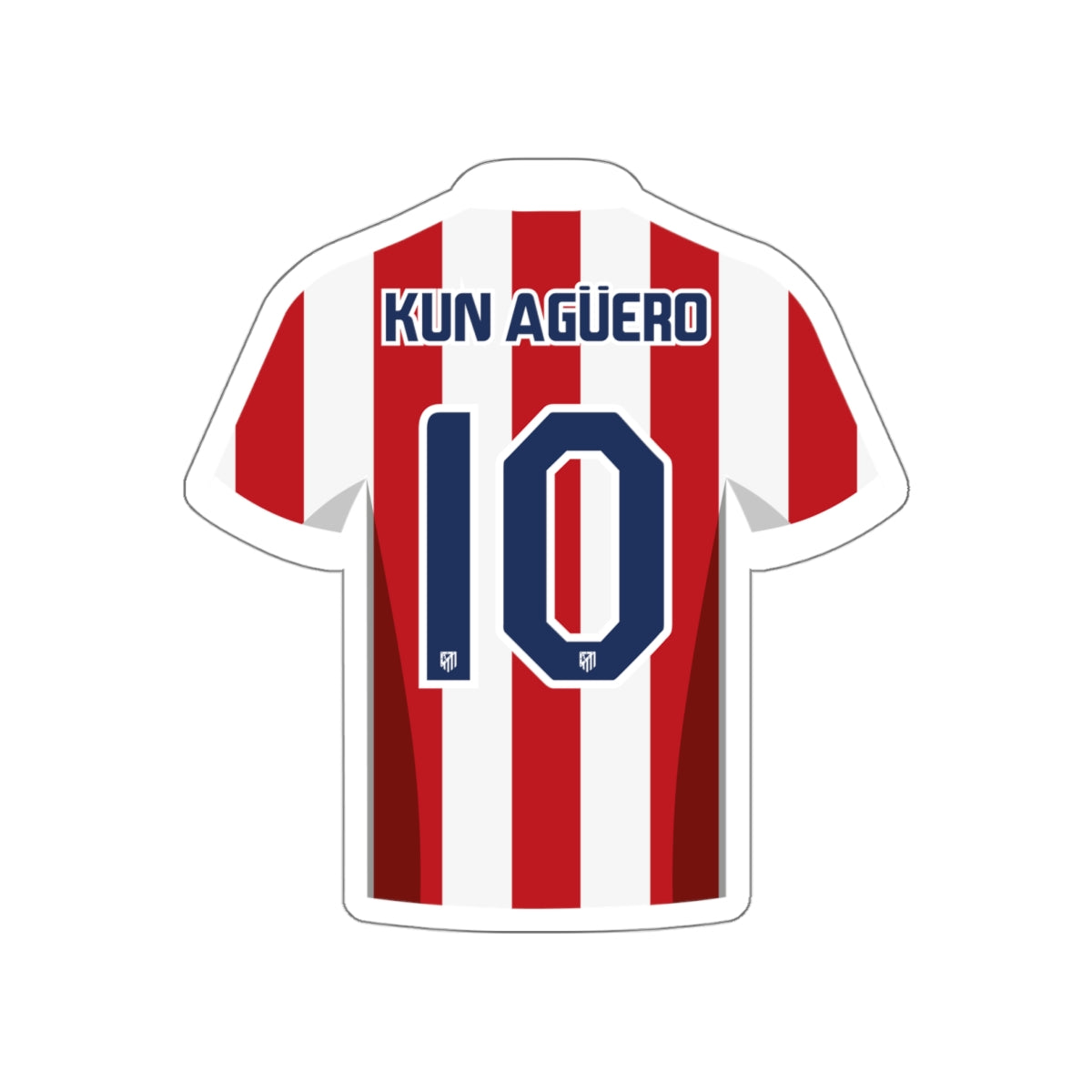 Aleti "S. Agüero" Stickers - Spain Football Club