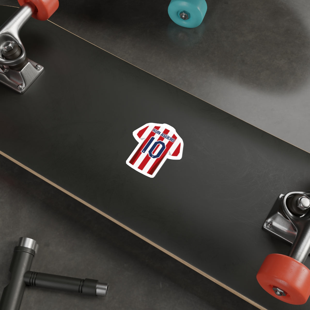 Aleti "S. Agüero" Stickers - Spain Football Club