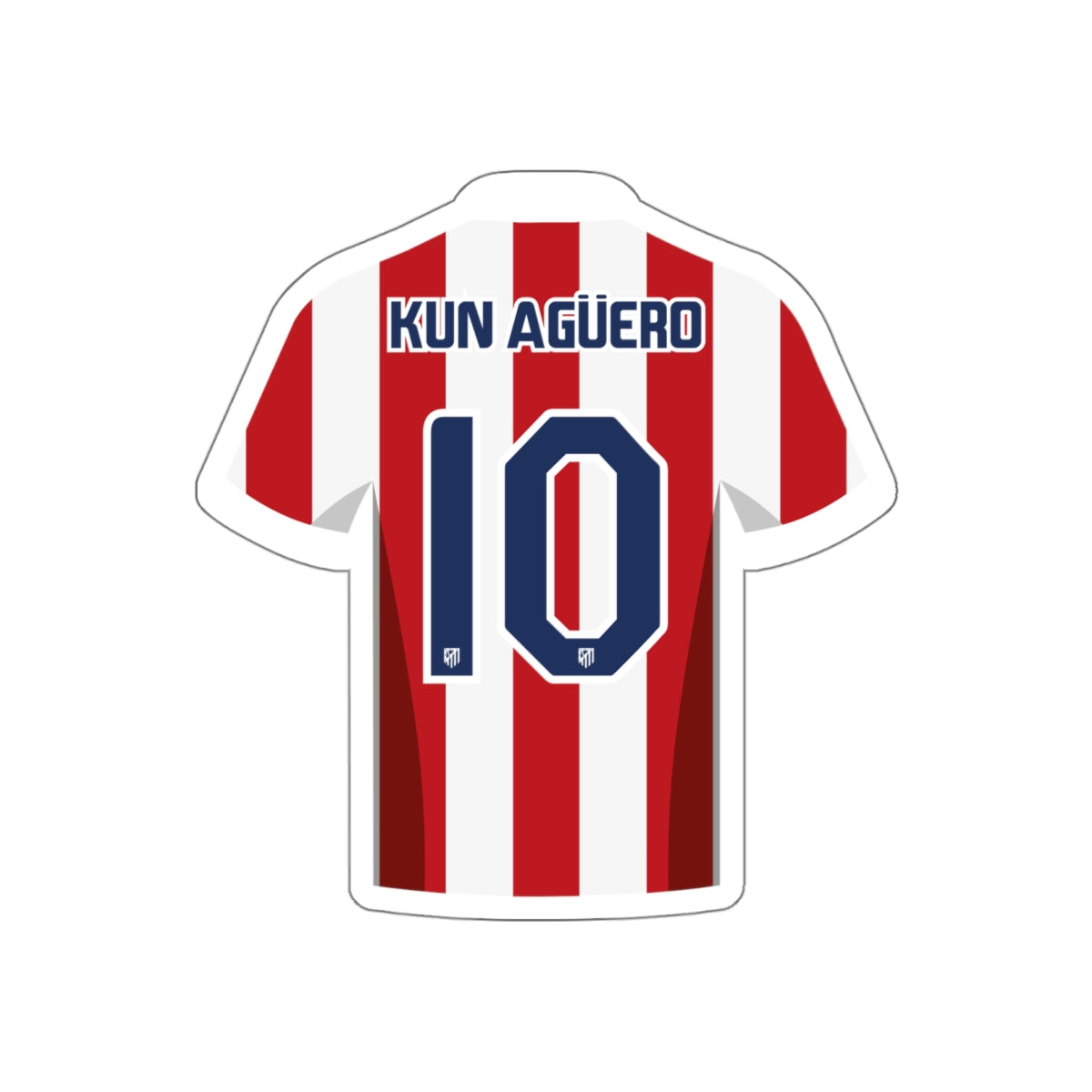 Aleti "S. Agüero" Stickers - Spain Football Club