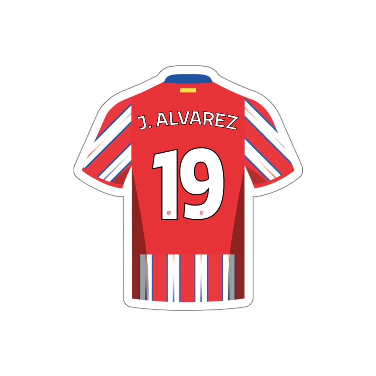 Aleti "J. Alvarez" Stickers - Spain Football Club