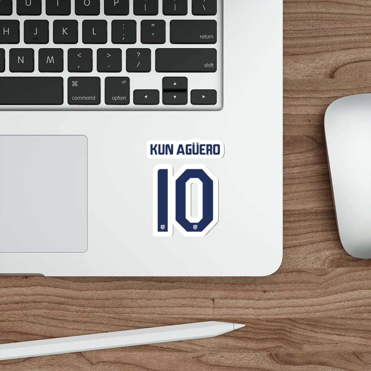 Aleti "S. Agüero #10" Stickers - Spain Football Club