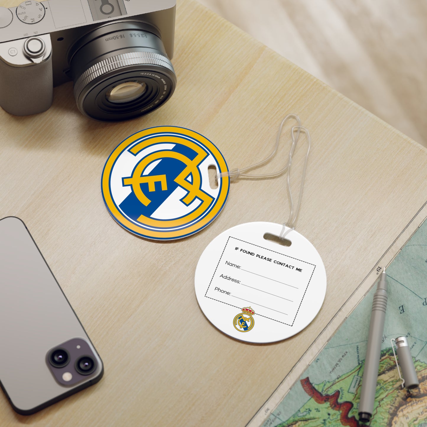 Merengues Luggage tags - Spain Football Club Travel