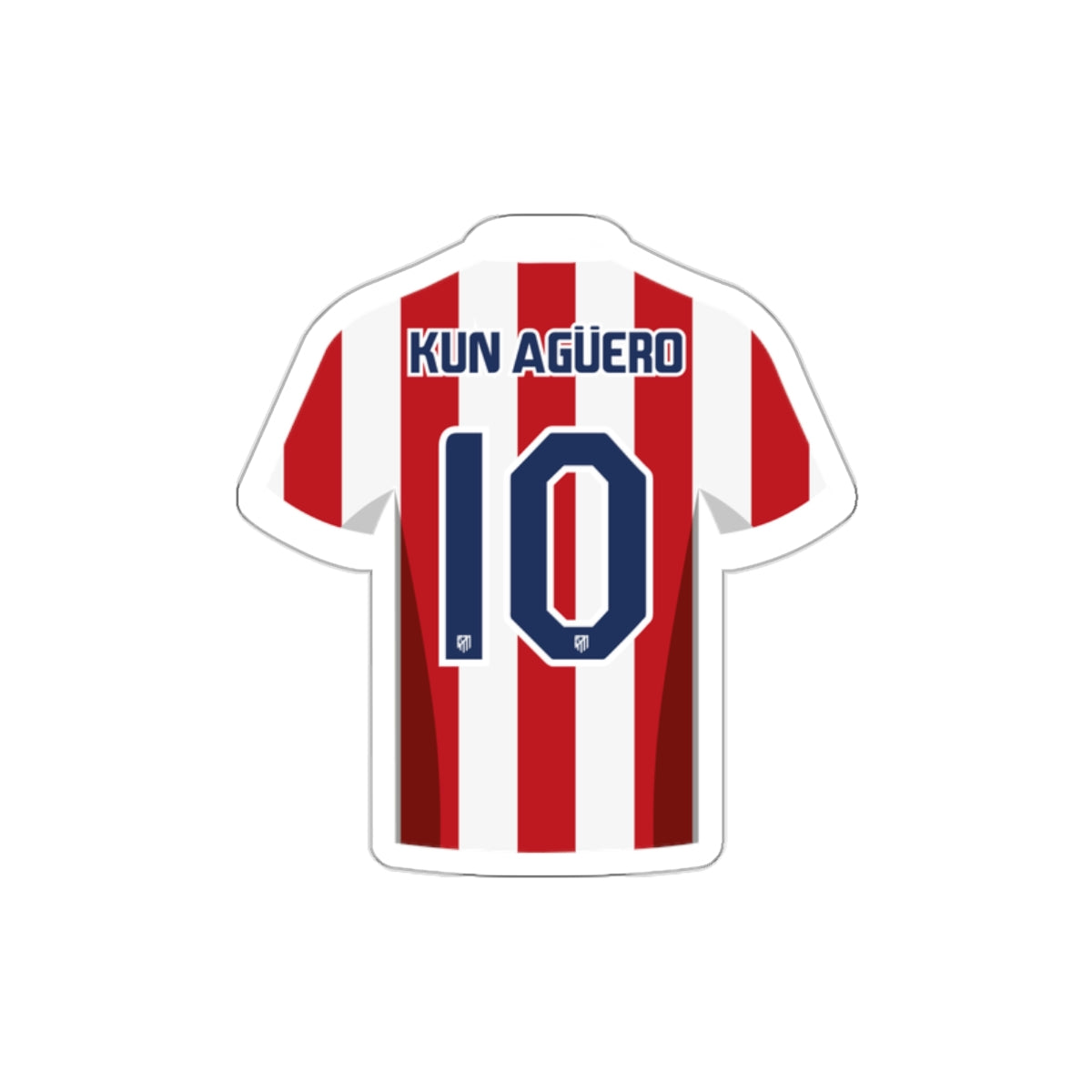 Aleti "S. Agüero" Stickers - Spain Football Club