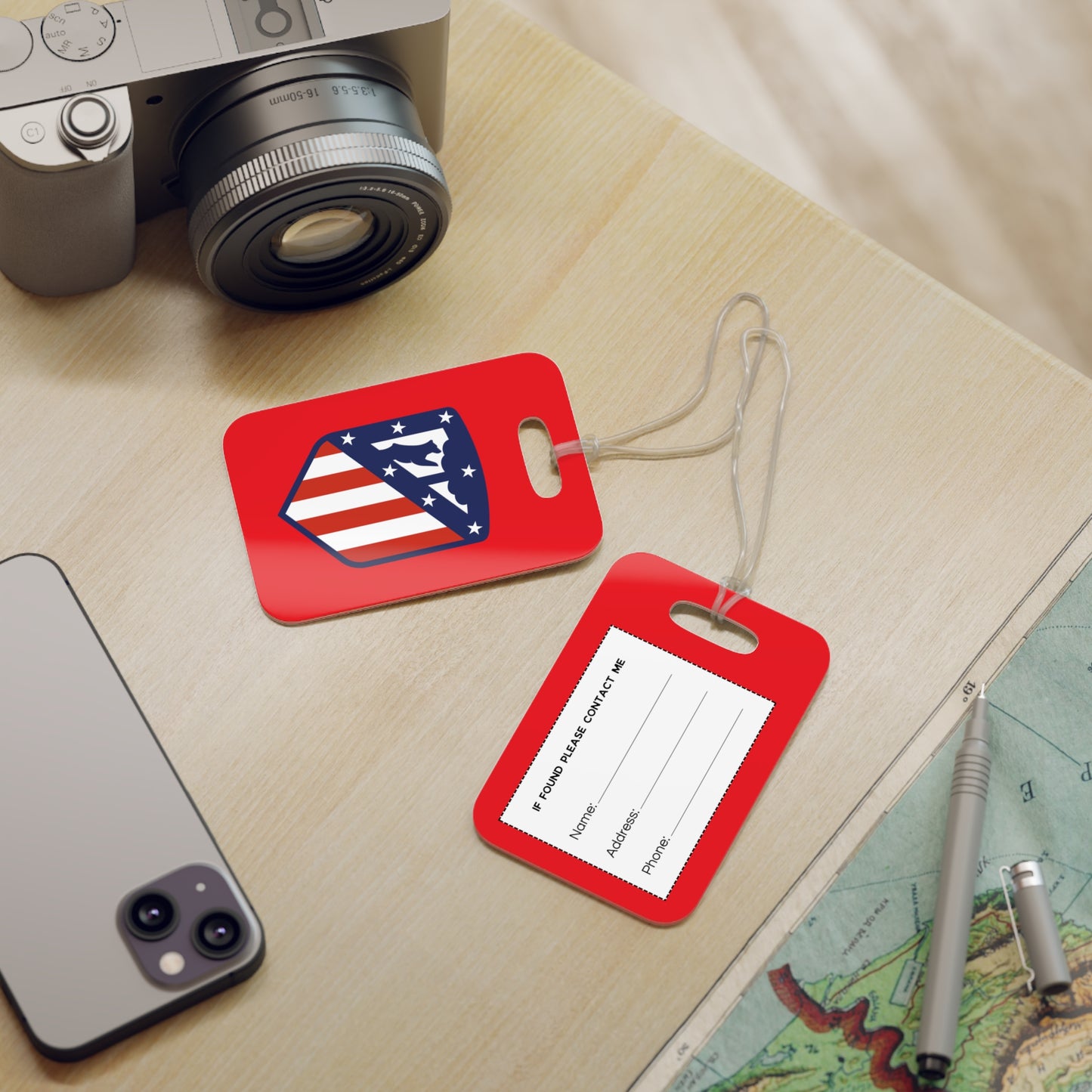 Aleti Luggage tags - Spain Football Club Travel