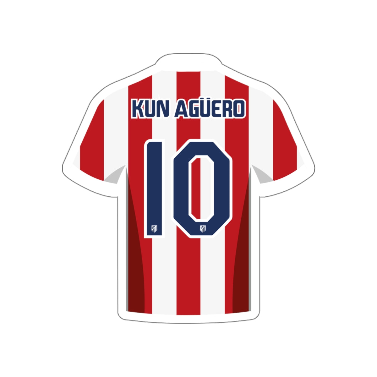 Aleti "S. Agüero" Stickers - Spain Football Club