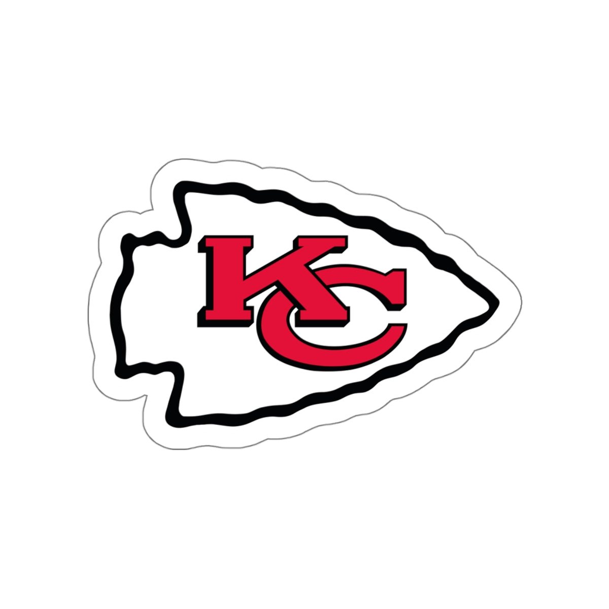 Kansas City Football Chiefs Stickers