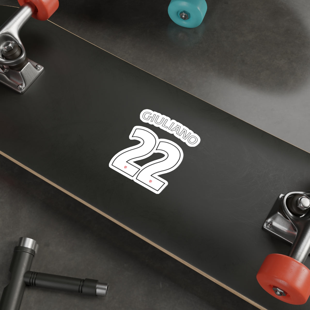 Aleti "G. Simeone #22" Stickers - Spain Football Club