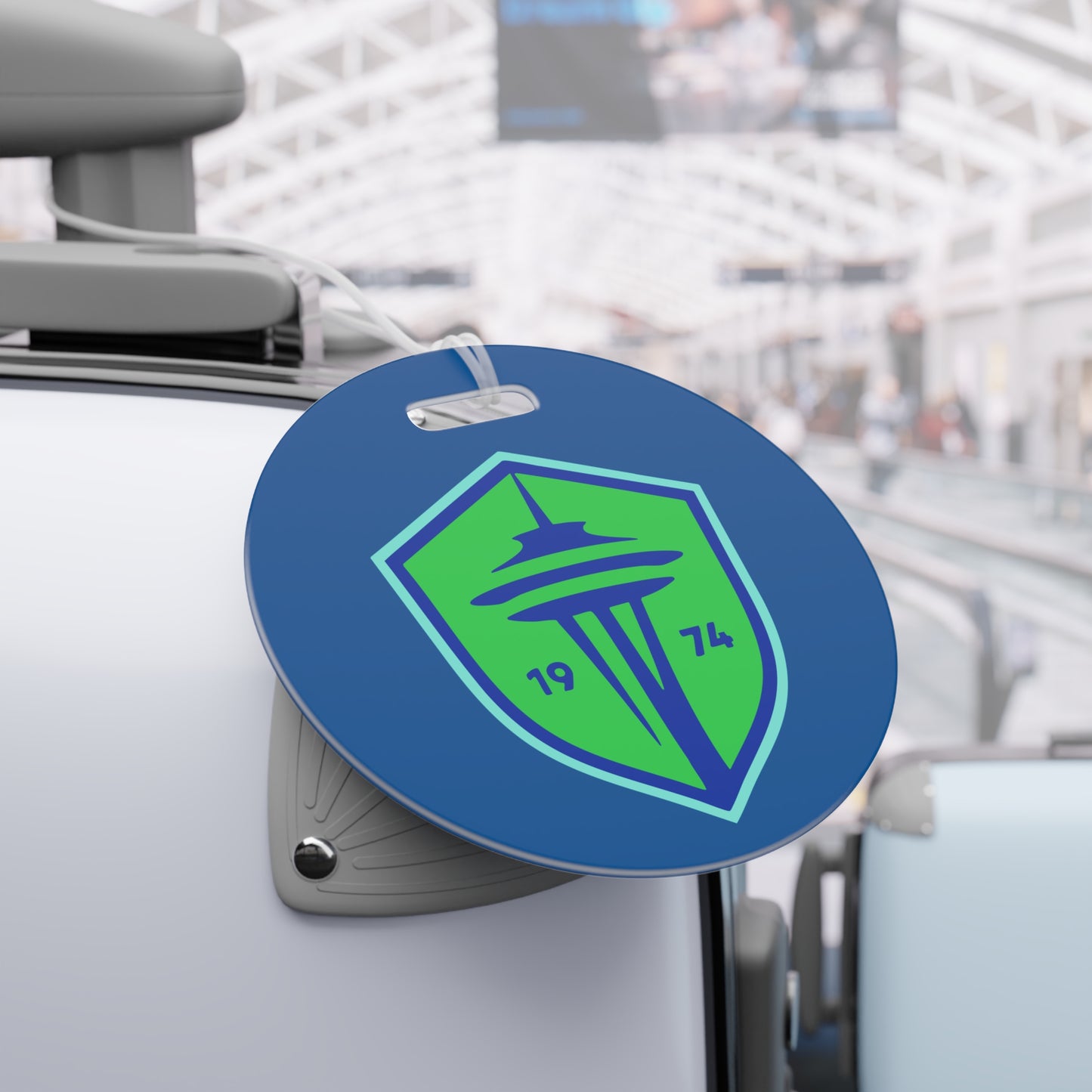 Seattle Sounders Luggage tags - USA Soccer Club Travel