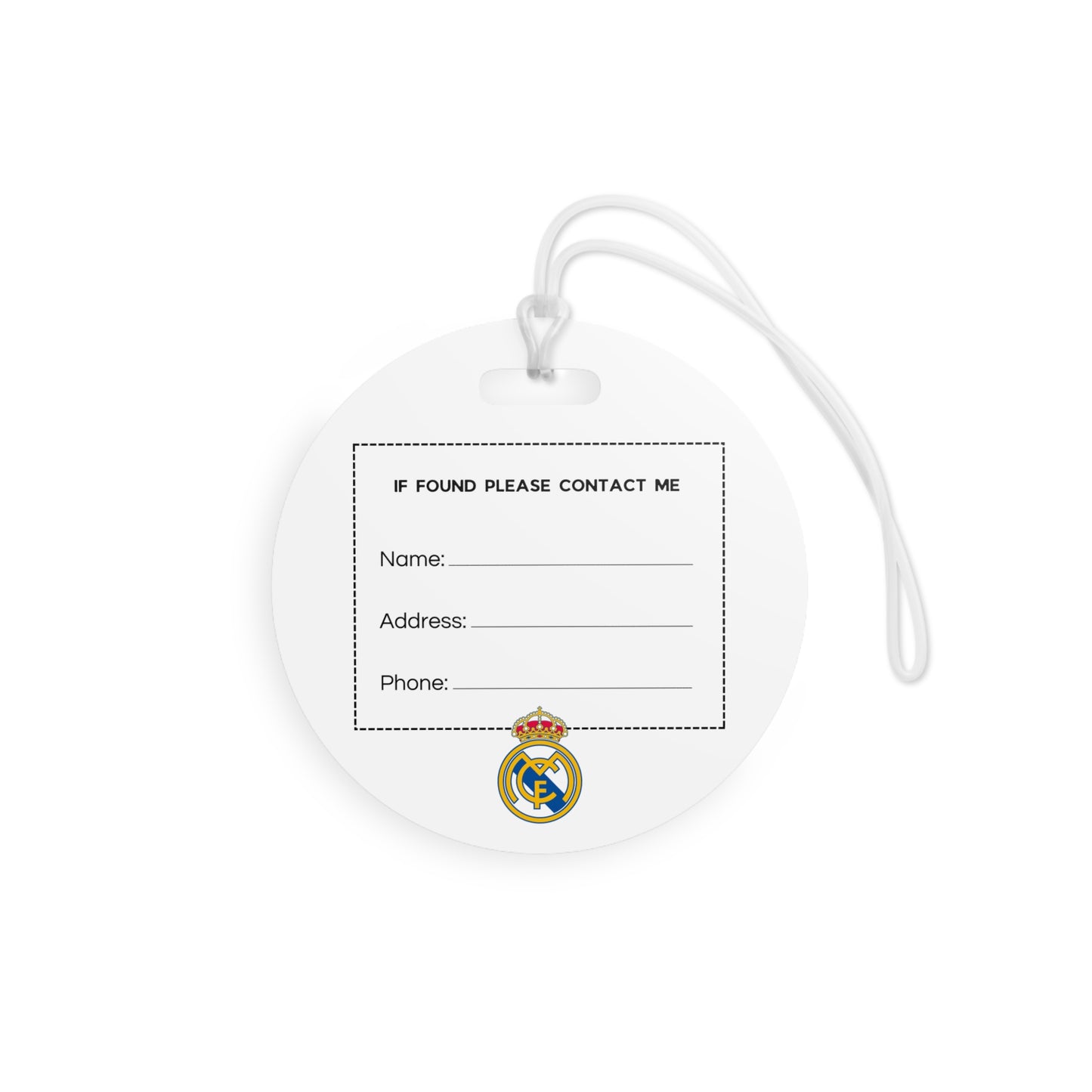 Merengues Luggage tags - Spain Football Club Travel