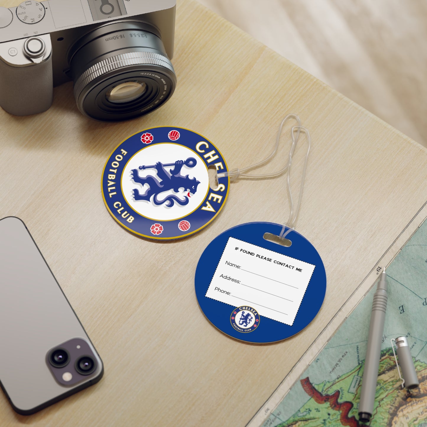 The Blues Luggage tags - England Football Club Travel