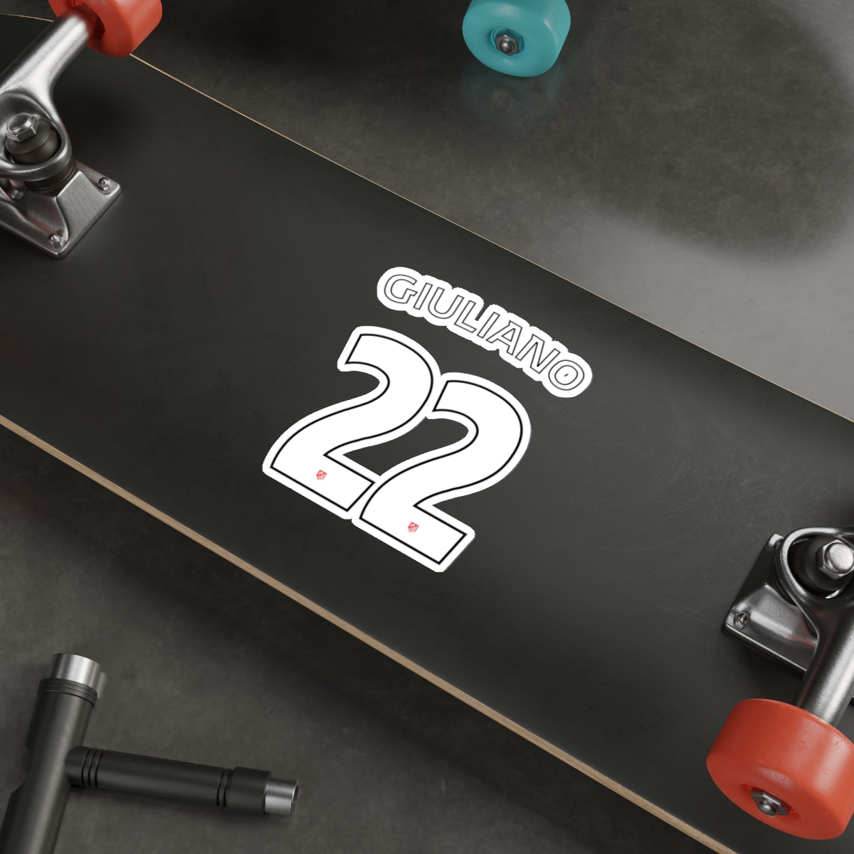 Aleti "G. Simeone #22" Stickers - Spain Football Club