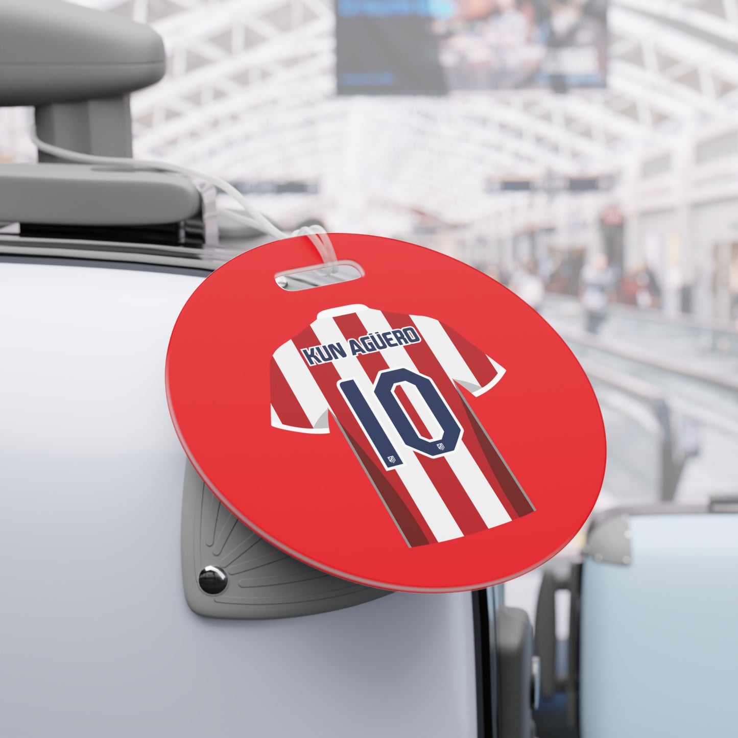 Aleti "Kun Agüero" Luggage tags - Spain Football Club Travel