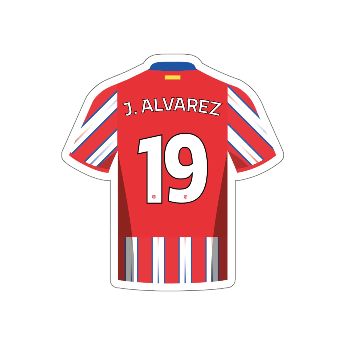 Aleti "J. Alvarez" Stickers - Spain Football Club