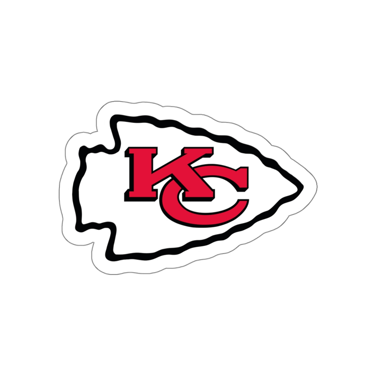 Kansas City Football Chiefs Stickers