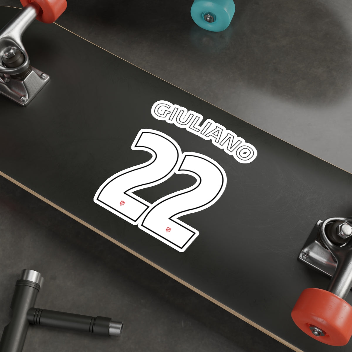 Aleti "G. Simeone #22" Stickers - Spain Football Club