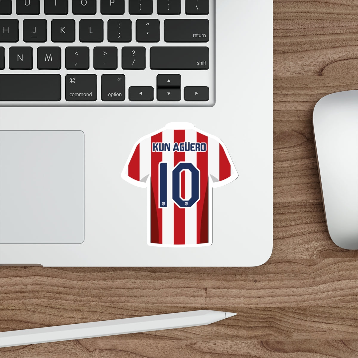 Aleti "S. Agüero" Stickers - Spain Football Club