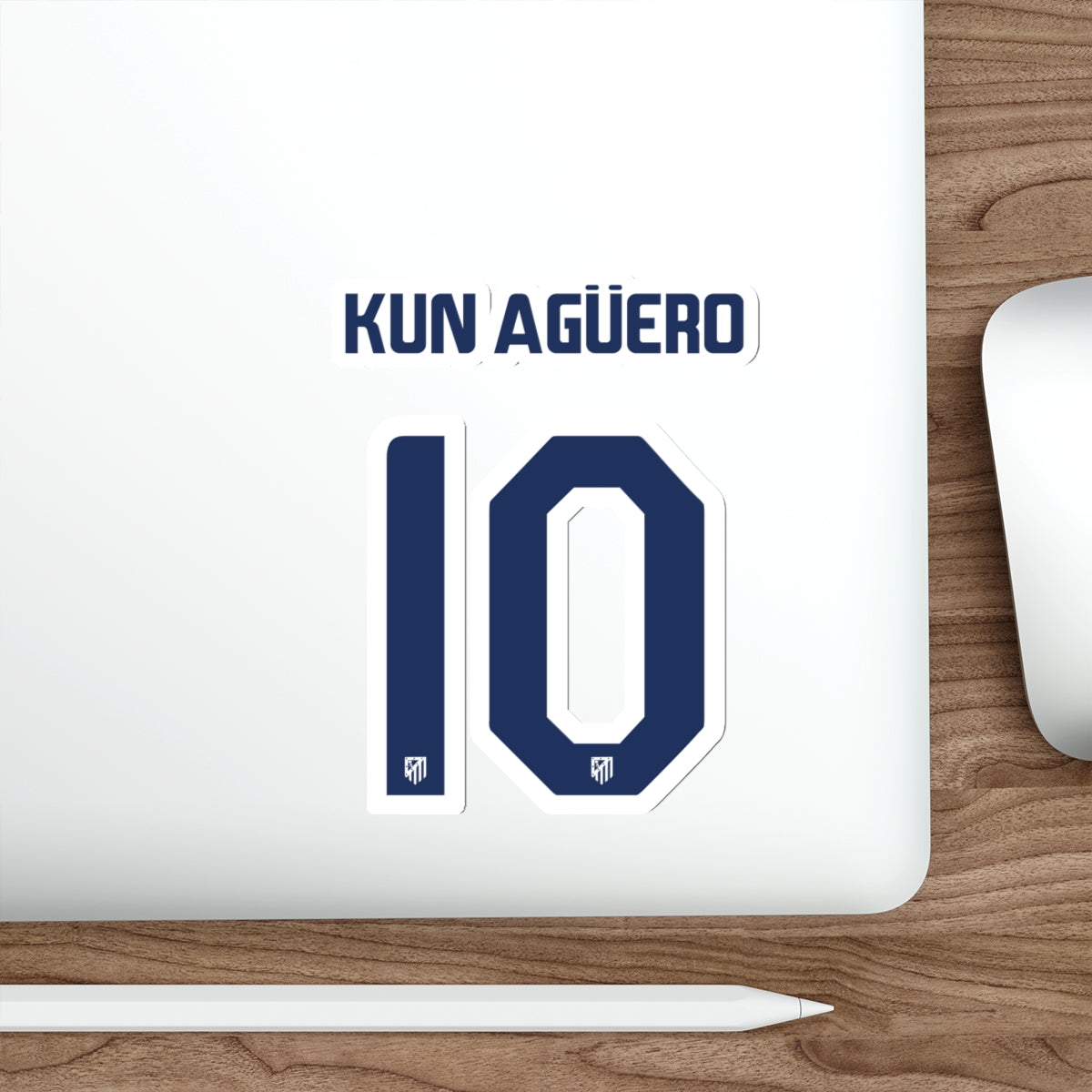 Aleti "S. Agüero #10" Stickers - Spain Football Club