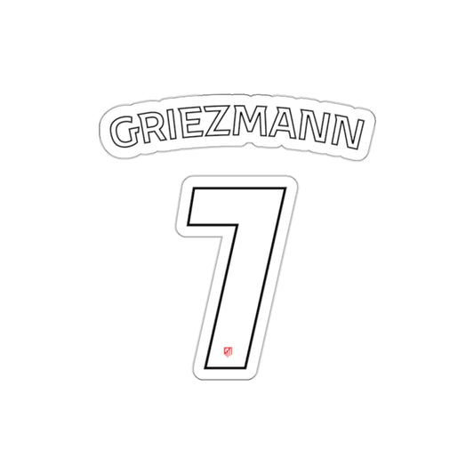 Aleti "A. Griezmann #7" Stickers - Spain Football Club