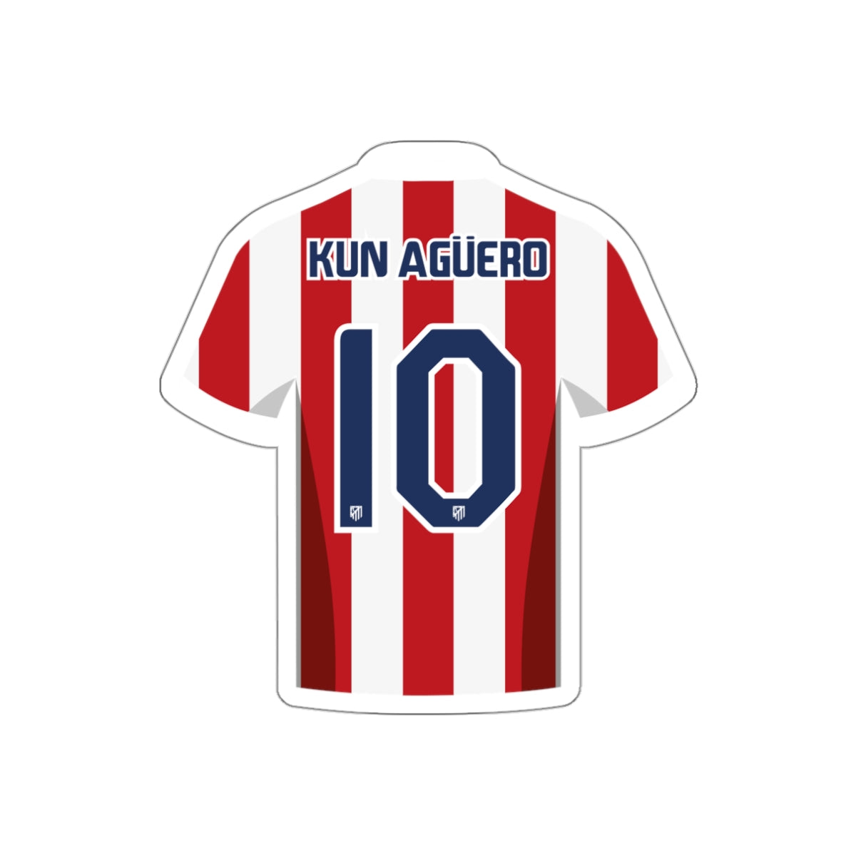 Aleti "S. Agüero" Stickers - Spain Football Club