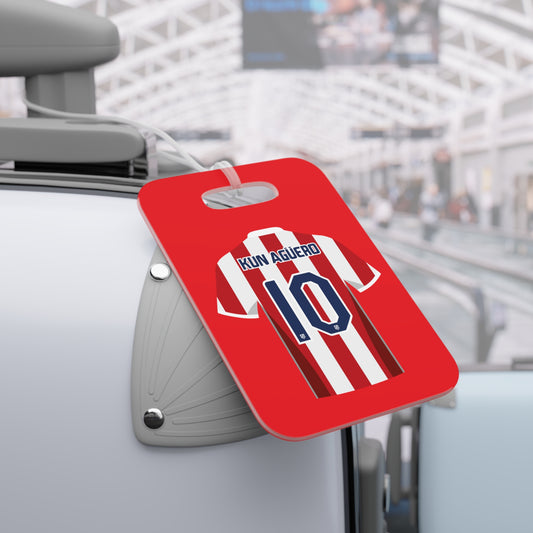 Aleti "Kun Agüero" Luggage tags - Spain Football Club Travel