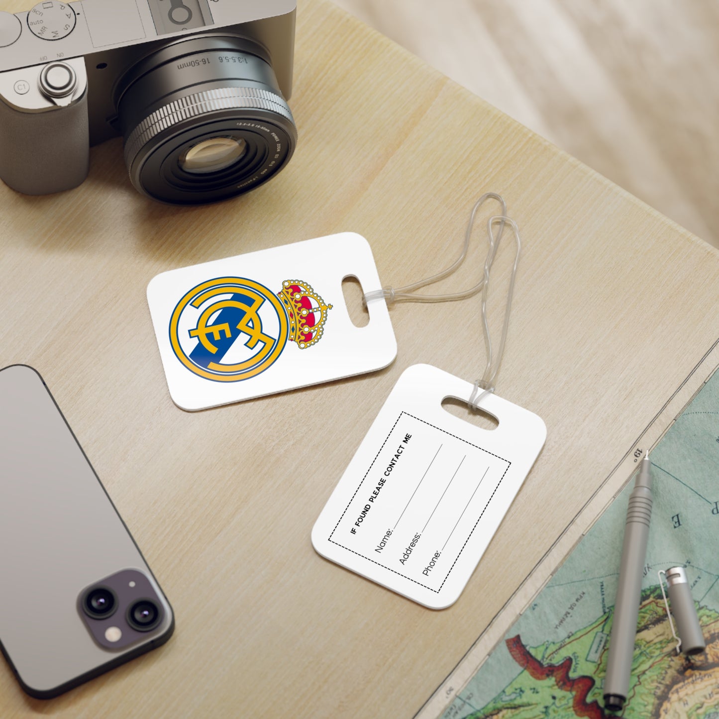 Merengues Luggage tags - Spain Football Club Travel