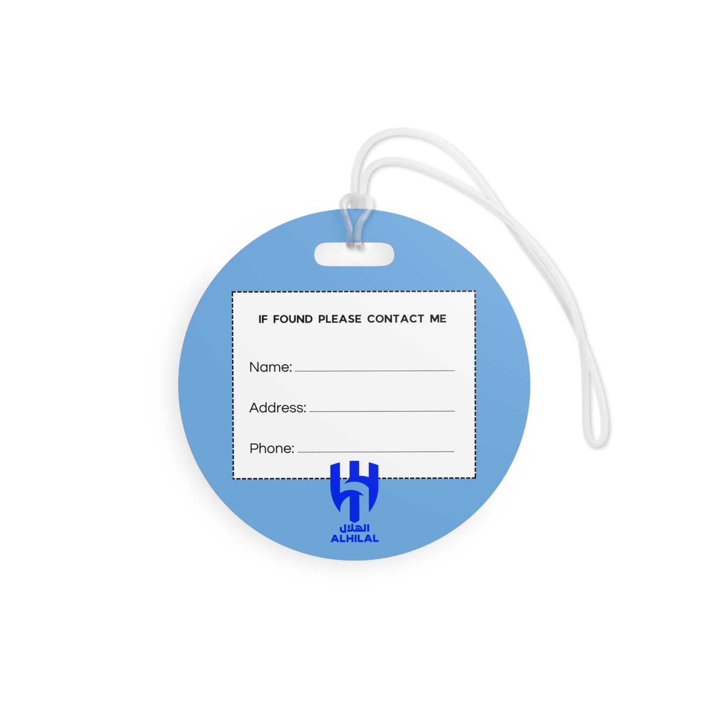 Al Hilal Luggage tags - Arabian Football Club Travel
