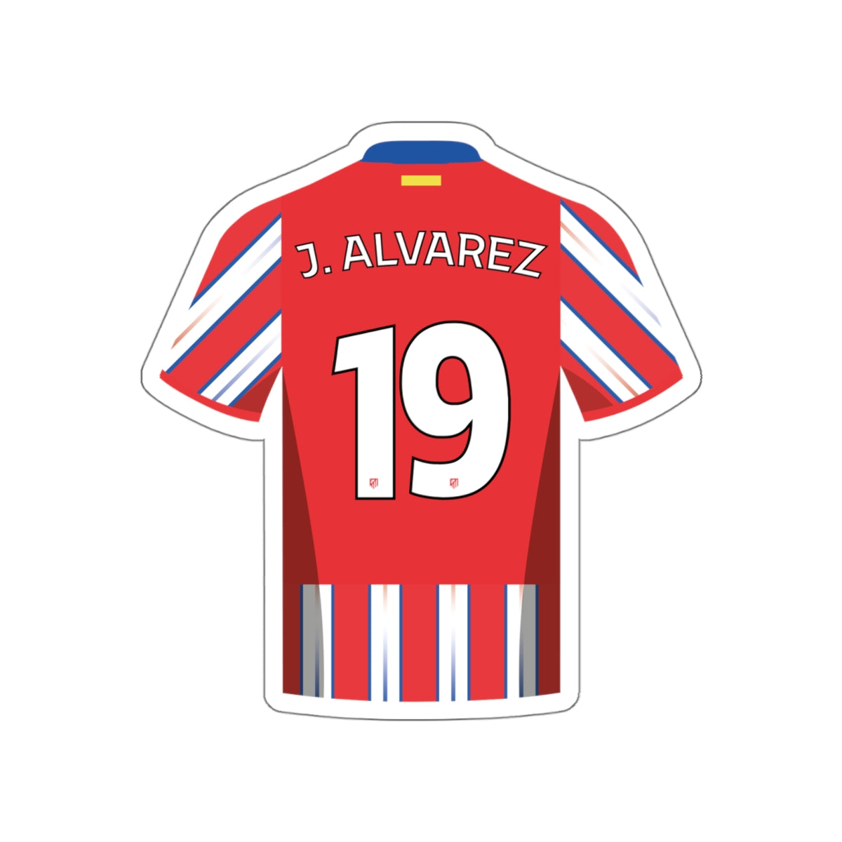 Aleti "J. Alvarez" Stickers - Spain Football Club